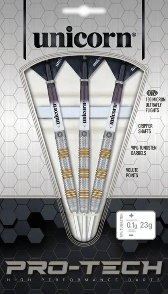 Unicorn Pro-Tech Style 3 Steeldart 23 g (90 % Wolfram) 4/7