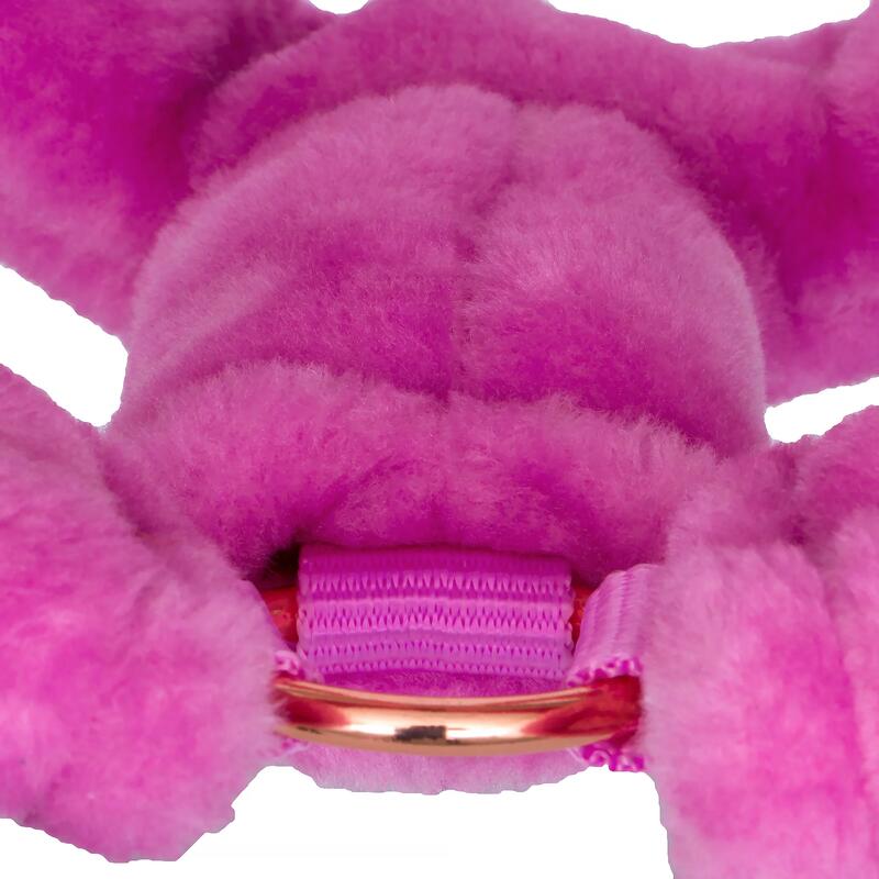 START Căpătru de cal Teddy Rose Gold cu blană moale