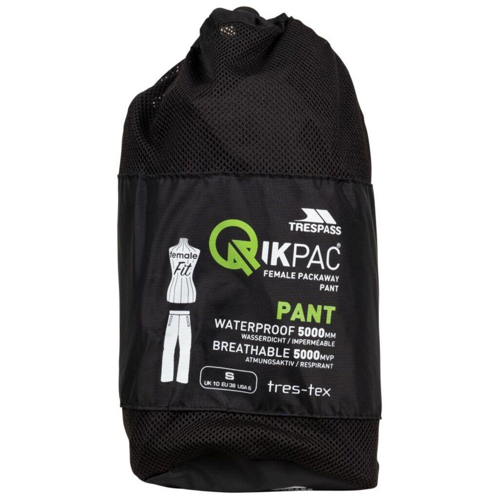 Pantaloni impermeabili da donna Trespass Qikpac 3/6