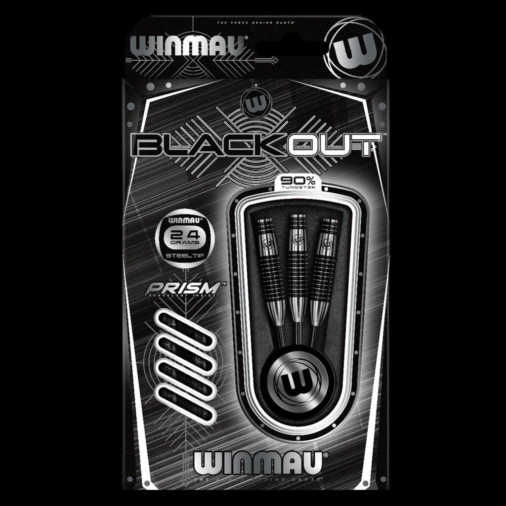Freccette Winmau Blackout 90% Tungsteno 24G 3/7