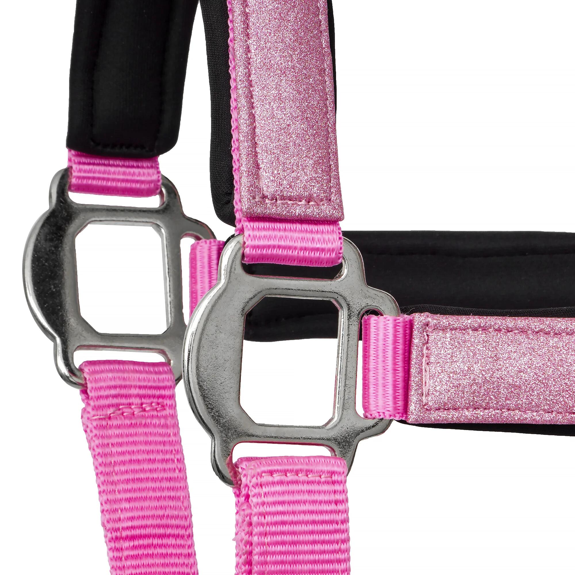 START Neopreen Glitter Tweekleurig glitter rijhalster voor paard en pony 2/5