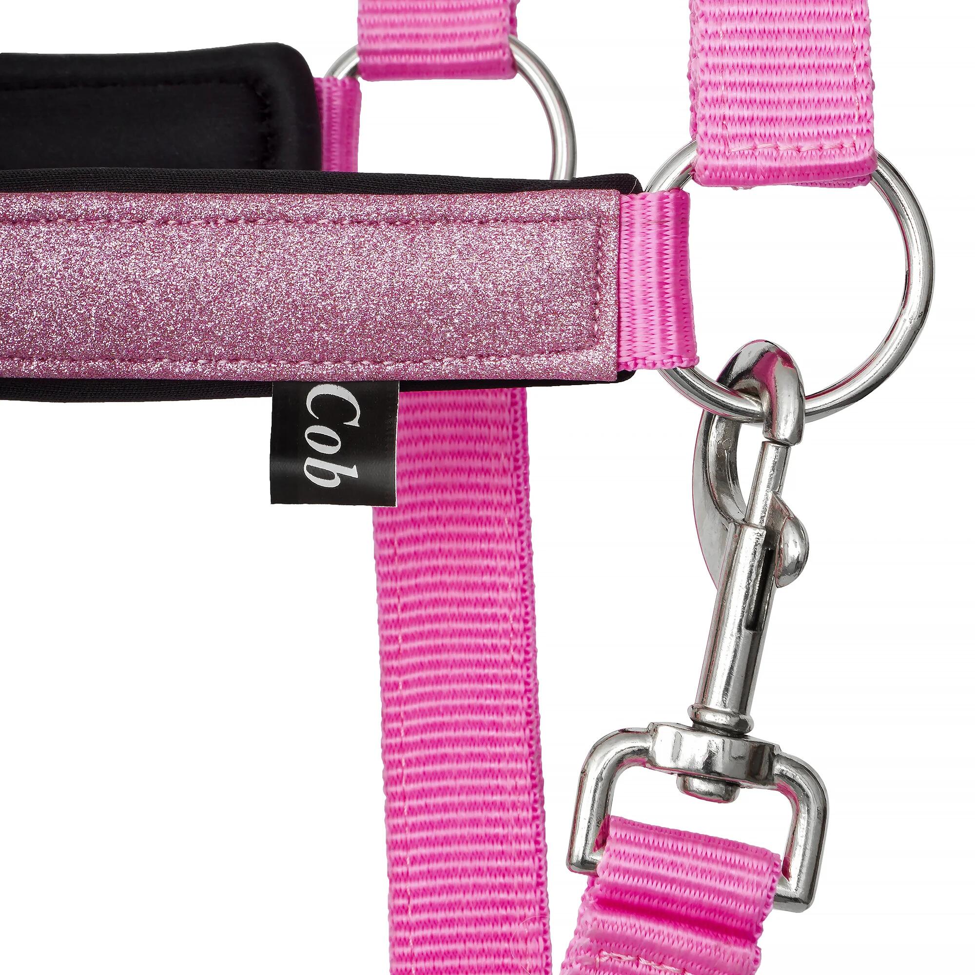 START Neopreen Glitter Tweekleurig glitter rijhalster voor paard en pony 5/5