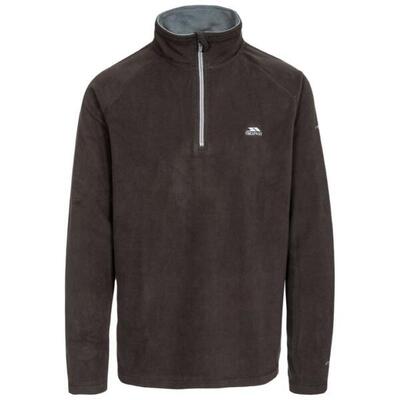 Felpa pile Trespass Blackford uomo 1/2 zip Nero M