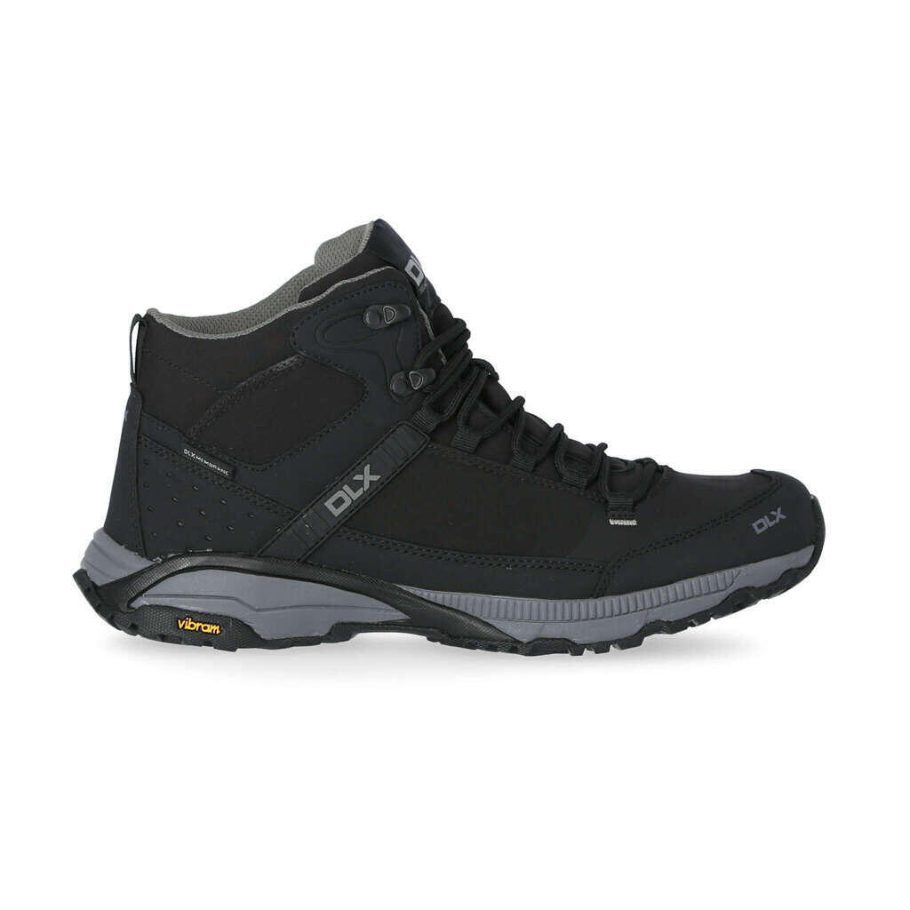 Dlx Renton Botas de trabajo impermeables hombre corte medio negro 3/7