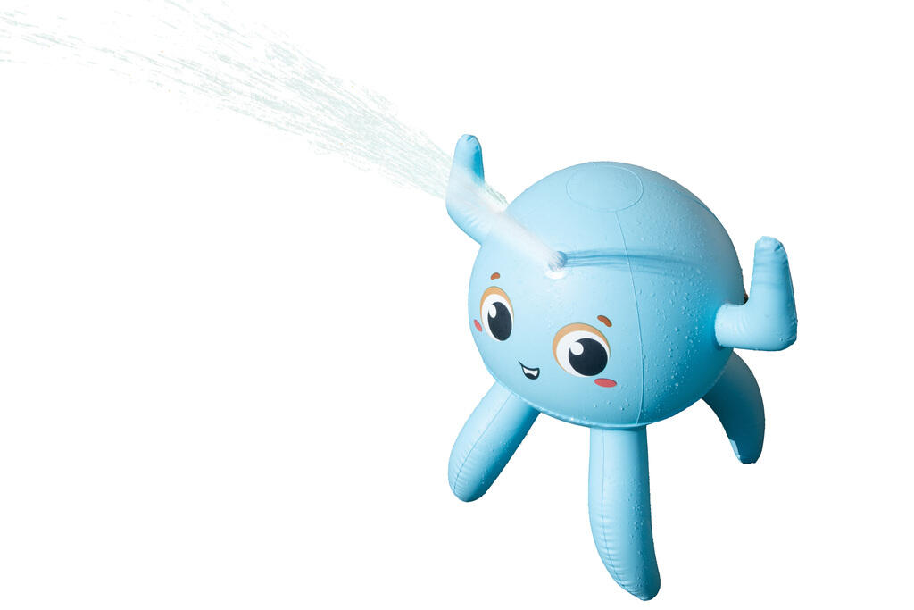 Douche piscine Jilong Octopus bleue fixation réglable 4/6