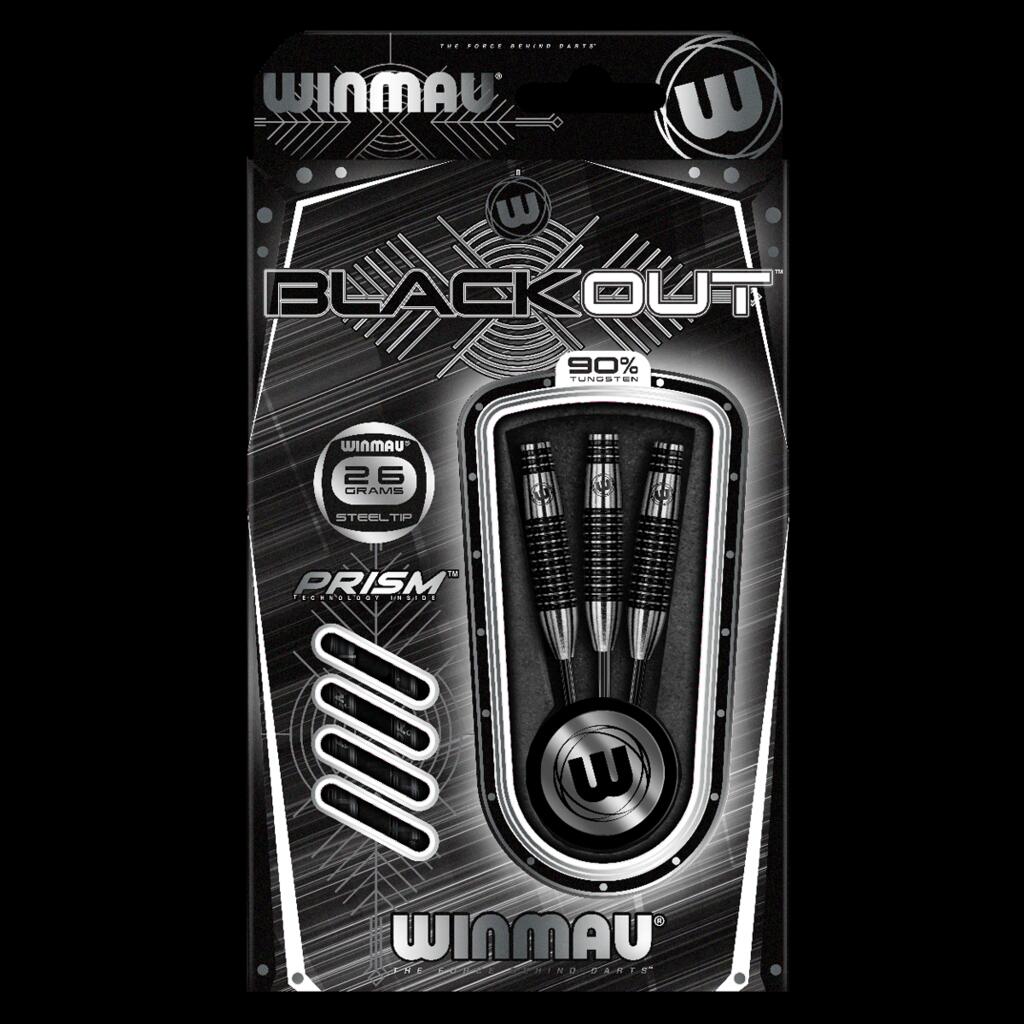 Winmau Blackout Steeldart 1043 - 26 g 3/7