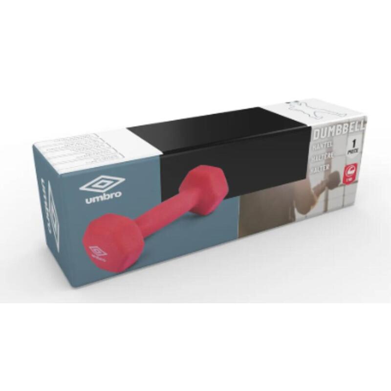 Ganteră Fitness Hexagonală Grip Texturat Umbro