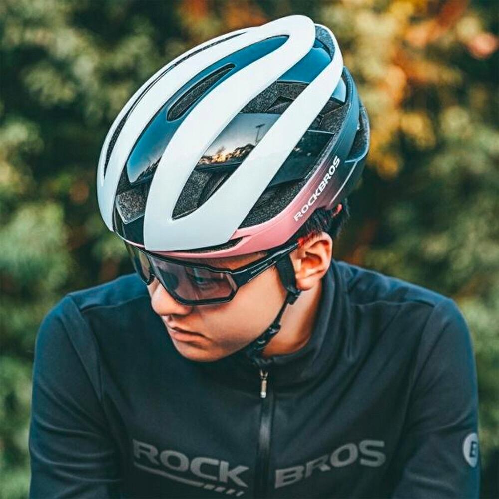 Casco da Ciclismo per Adulti Rockbros Rockbros-10110004008 Nero 6/6