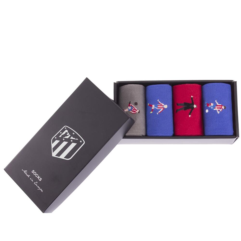Calcetines Casuales - Niños - Atletico de Madrid - Pack de 4 - Multicolor 2/6