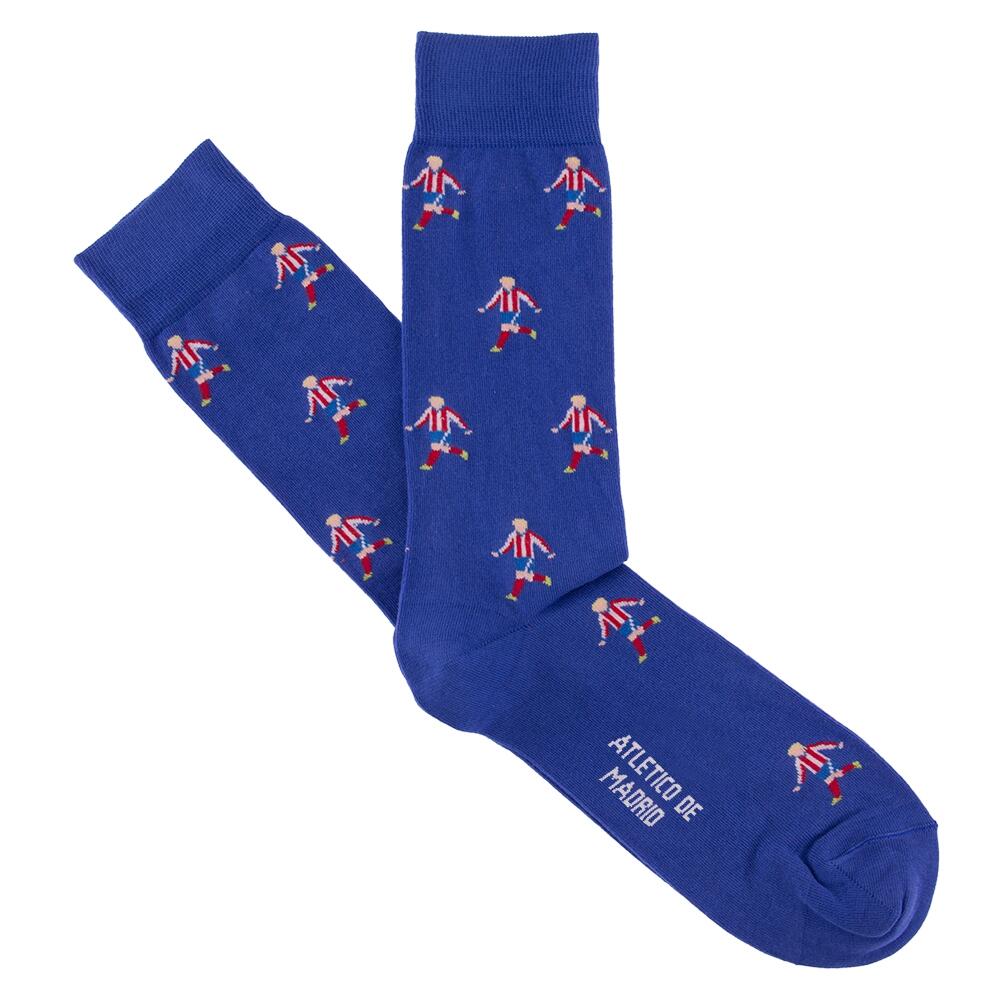 Calcetines Casuales - Niños - Atletico de Madrid - Pack de 4 - Multicolor 5/6