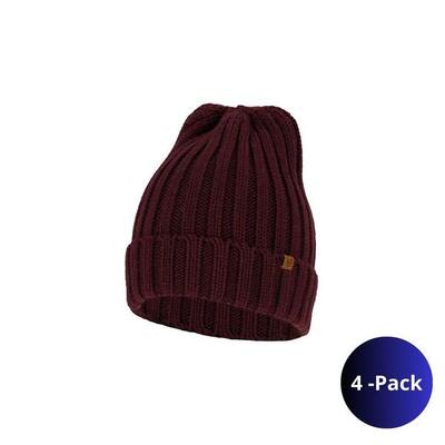 Grofgebreide skimuts heren - fashion - 4-pack - one size