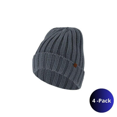 Grofgebreide skimuts heren - fashion - 4-pack - one size