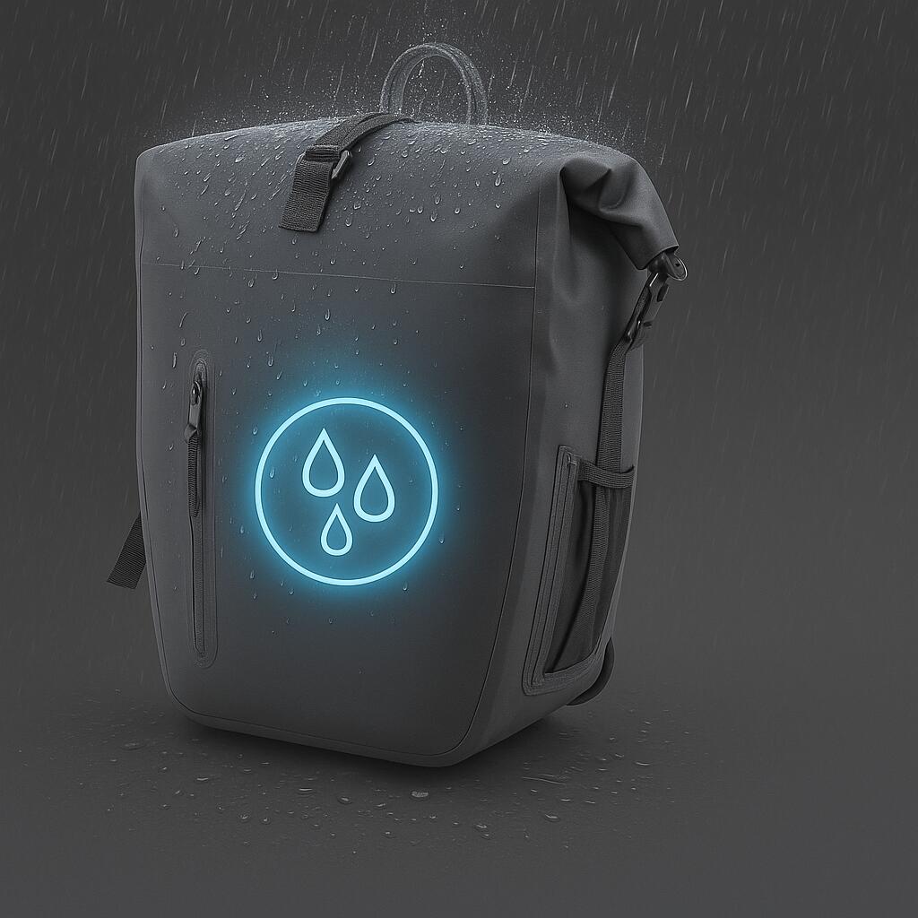 GADISTA Francia, Bolsa trasera para bicicleta 2EN1 TPU-Impermeable universal 2/7