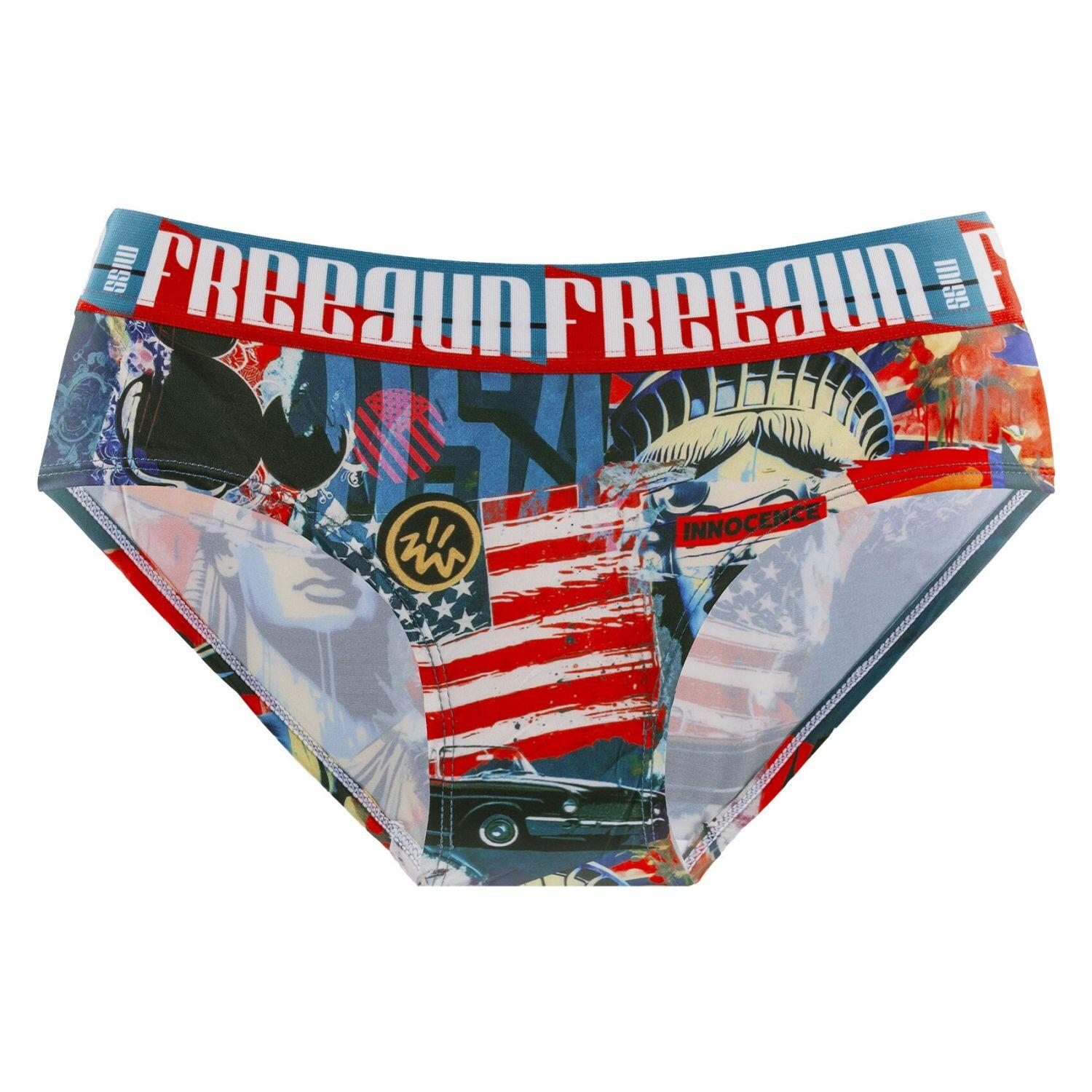 Lot de 4 culottes fille Pop Art 4/5