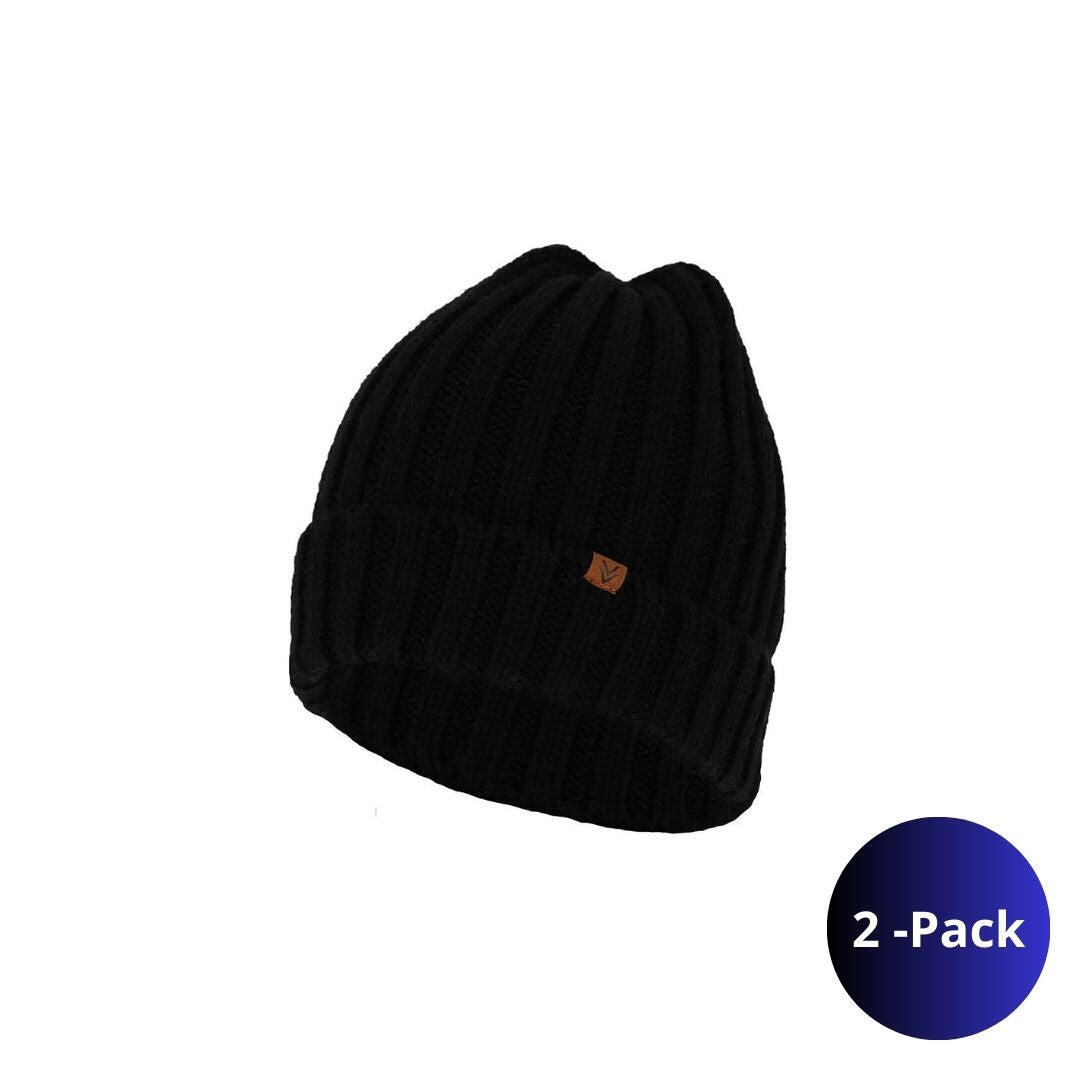 HEAT KEEPER Grobstrick-Skimütze Herren - Fashion - 2er-Pack - Einheitsgröße