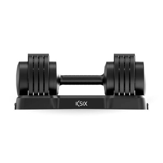 Manubrio regolabile 25 kg Ksix Fitness 8 dischi Impugnatura ergonomica