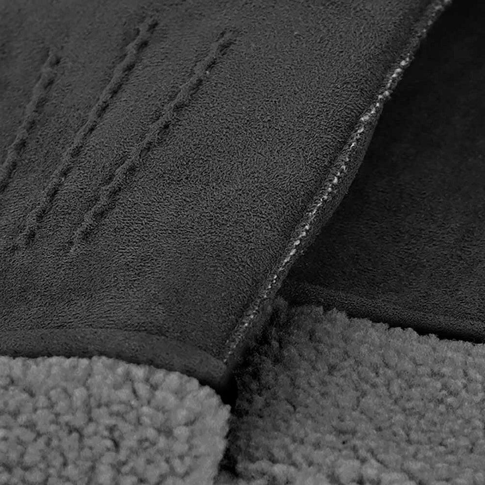 Dames handschoenen - Suède - One Size - Zwart 3/3