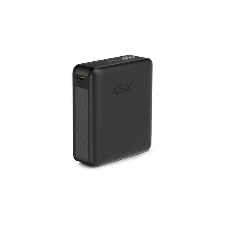 KSIX Nano Powerbanka 10 000 mAh, kapesní, PD, 22,5 W, USB-C na USB-C kabel
