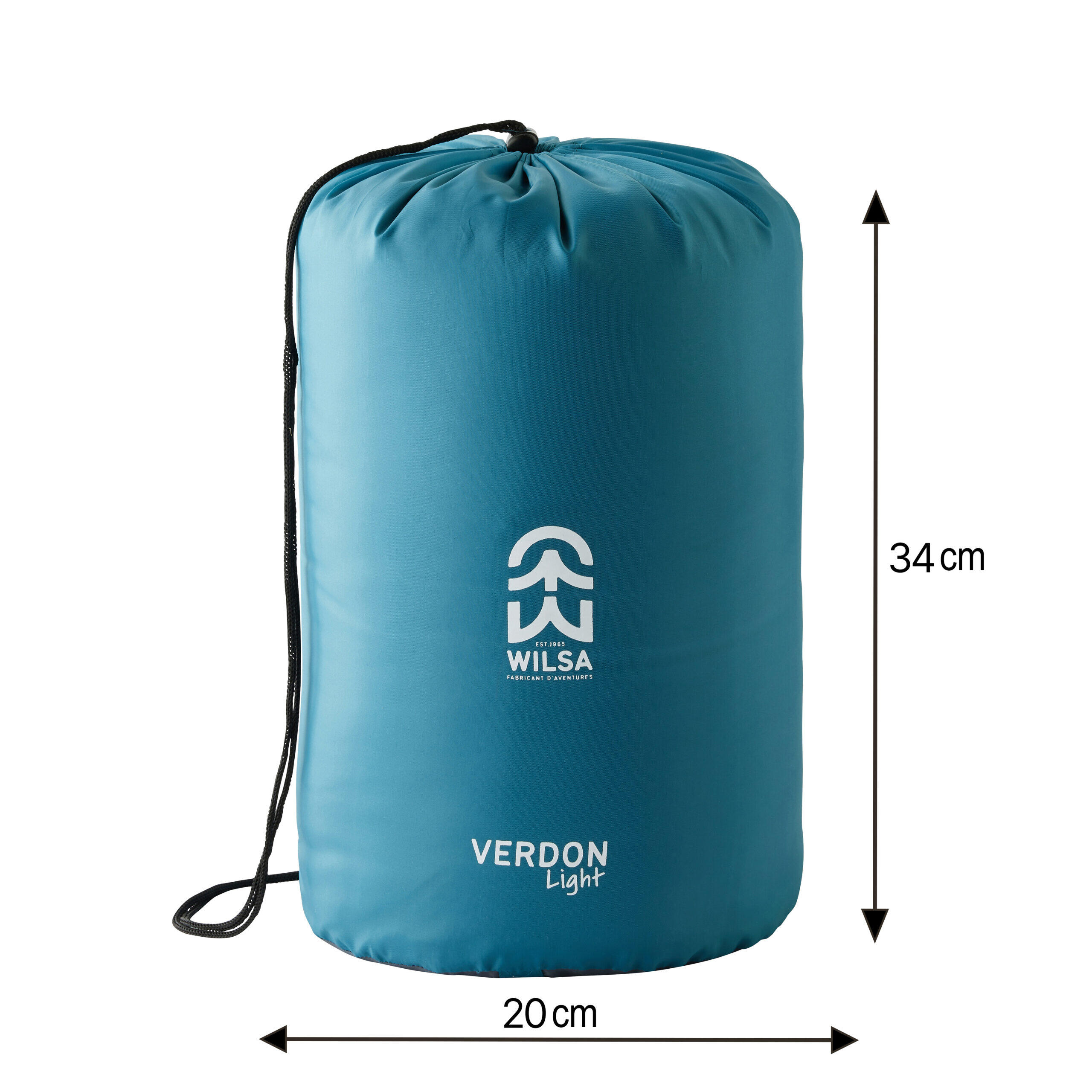 Sac de Couchage Loisir Verdon Light Gris et bleu 4/5