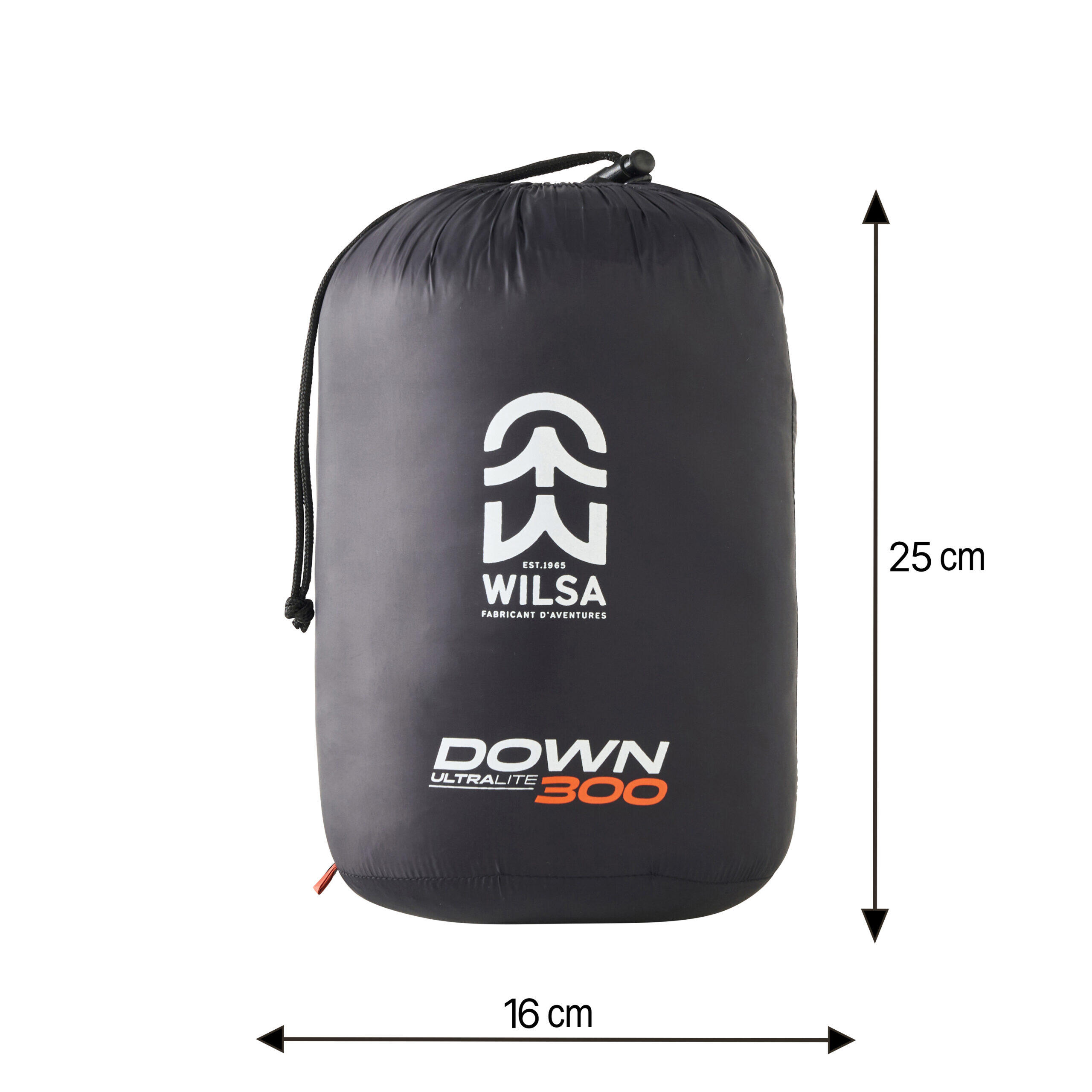 Saco-cama leve compacto Ultralite Down 300 Zip Esquerdo 4/5