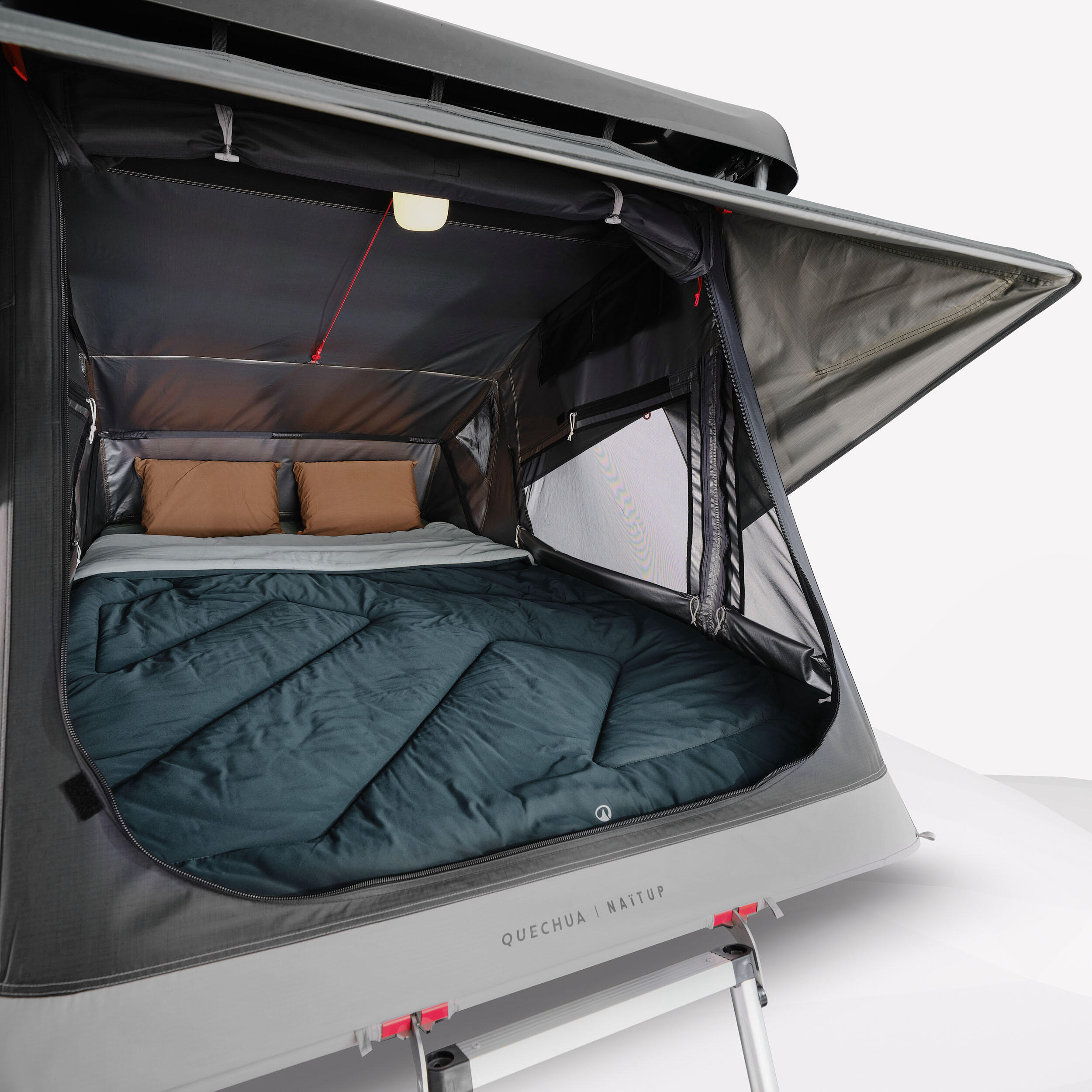 Seconde vie Tente de toit rigide Fresh&Black 2 places, Quechua x NaïtUp 4/4