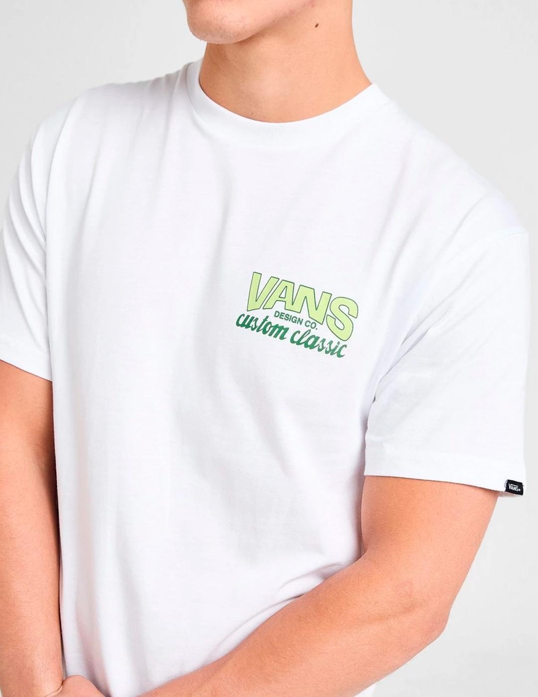 T-shirt pour homme Vans Blanc. 5/7