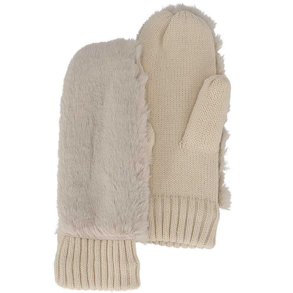 Damskie rękawiczki Teddy Mittens w jednym rozmiarze 2/3