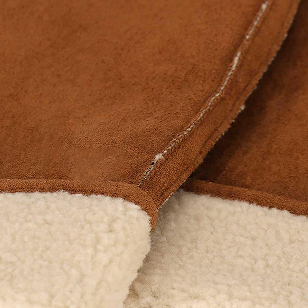 Dames wanten Suéde Cognac One size 3/3