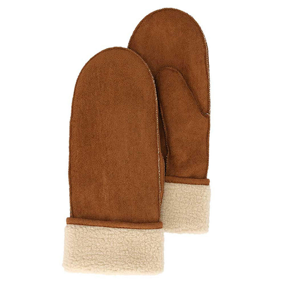 Dames wanten Suéde Cognac One size 2/3