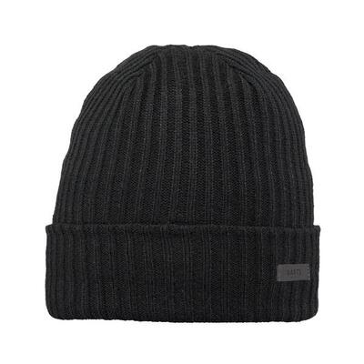 Wilbert turnup - muts - 01 black - - pisteskiën