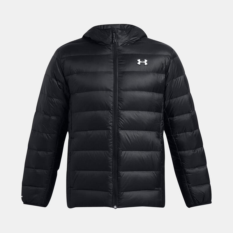 Geacă matlasată cu glugă UA Legend pentru bărbați Under Armour Negru