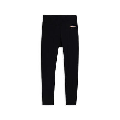 Leggings sportivi skinny 7/8 a vita alta con tasca interna