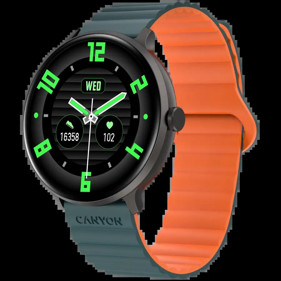 Montre conectada Canyon Jacky SW-69 Verde/Laranja 2/6