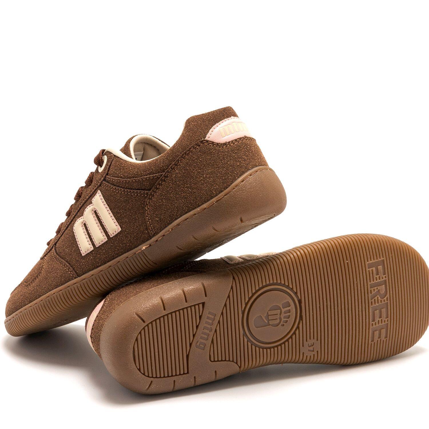 Sneakers barefoot Donna MTNG Free-aria Marrone 4/7
