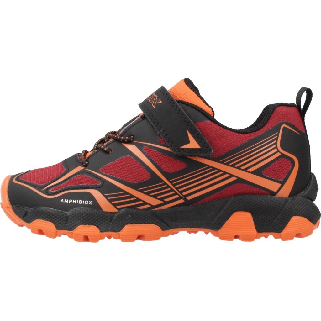Baskets Geox Modèle J Magnetar Boy B Abx Couleur Orange 2/5