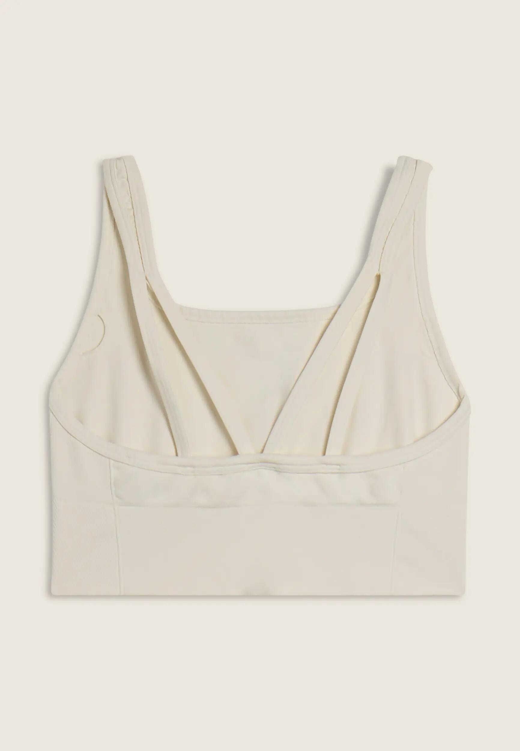 Brassière de sport avec pièces décoratives en arête de poisson 2/3