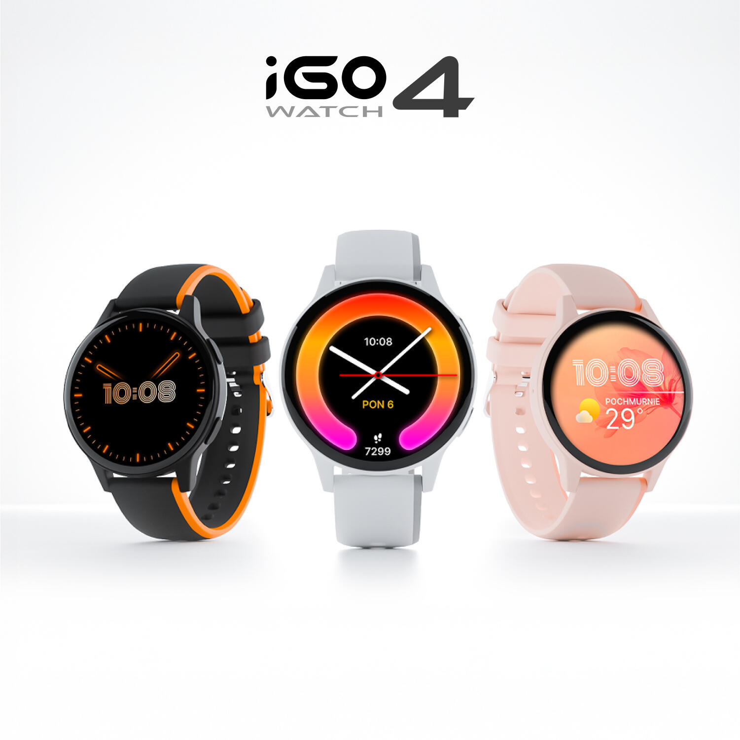 Forever iGo Watch 4! JW-600 Sport-Smartwatch 5/7