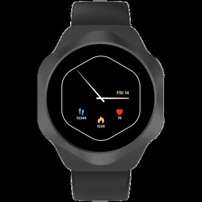 Orologio smart Canyon Hexagon 88 Nero