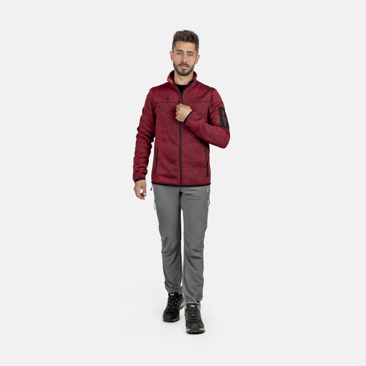Fleecejacke SAMAUN M | Wärme und Stil mit Fleece-Effekt für den Winter 4/4