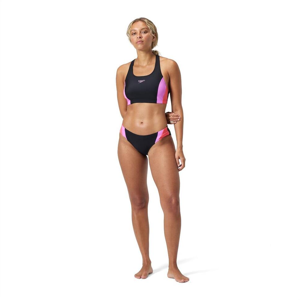 Strój kąpielowy damski dwuczęściowy Speedo Colourblock Splice 2.0