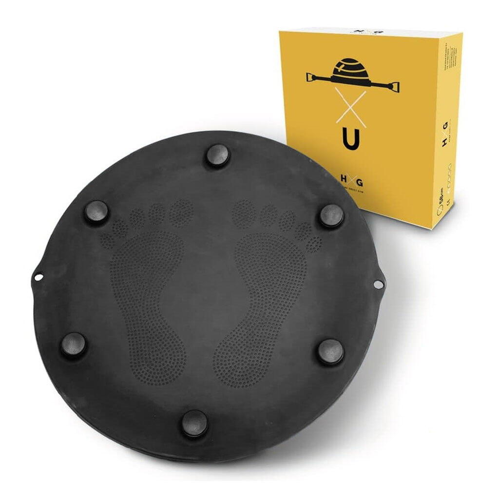 Bosu 58 cm Cinza com Inflador e Elásticos 4/6