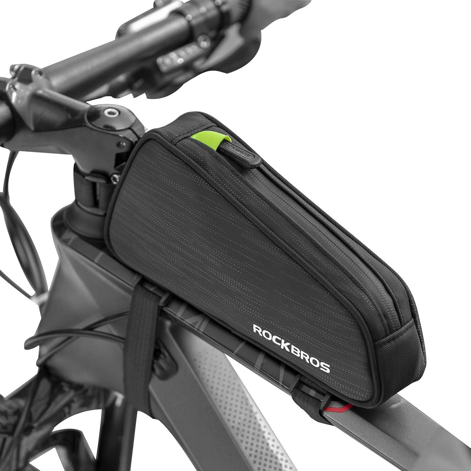 ROCKBROS Bolsa de quadro estreita 1,1L