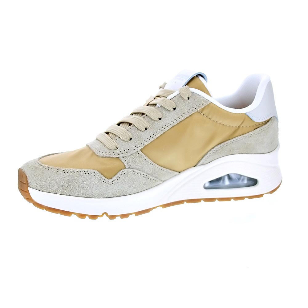 Baskets Baskets FEMME Skechers Uno Air Vintage Dayz Mostaza 2/7