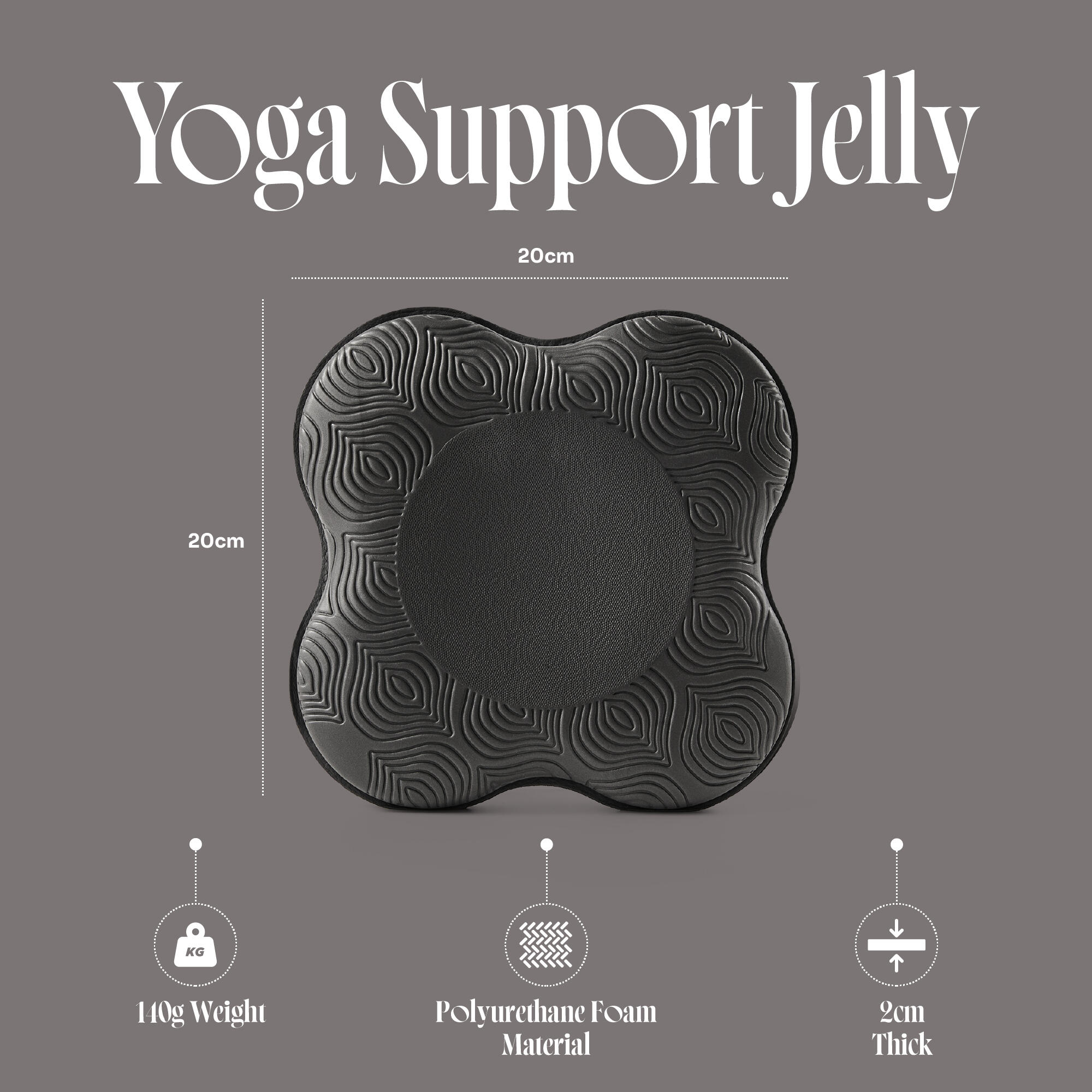Myga gel yogamatten (2 stuks) 7/7