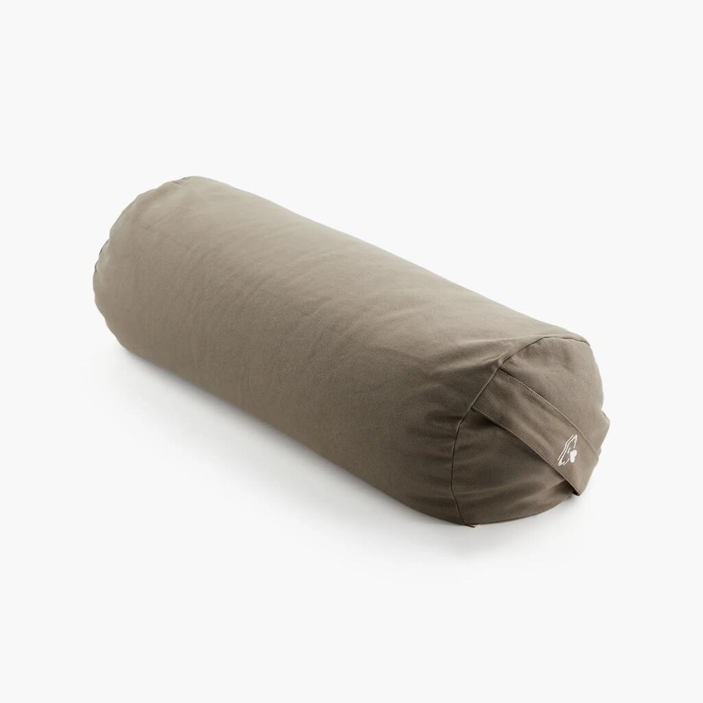 Buckwheat Yoga Bolster Pillow – Meditation, Pilates & Pregnancy Support – Firm,