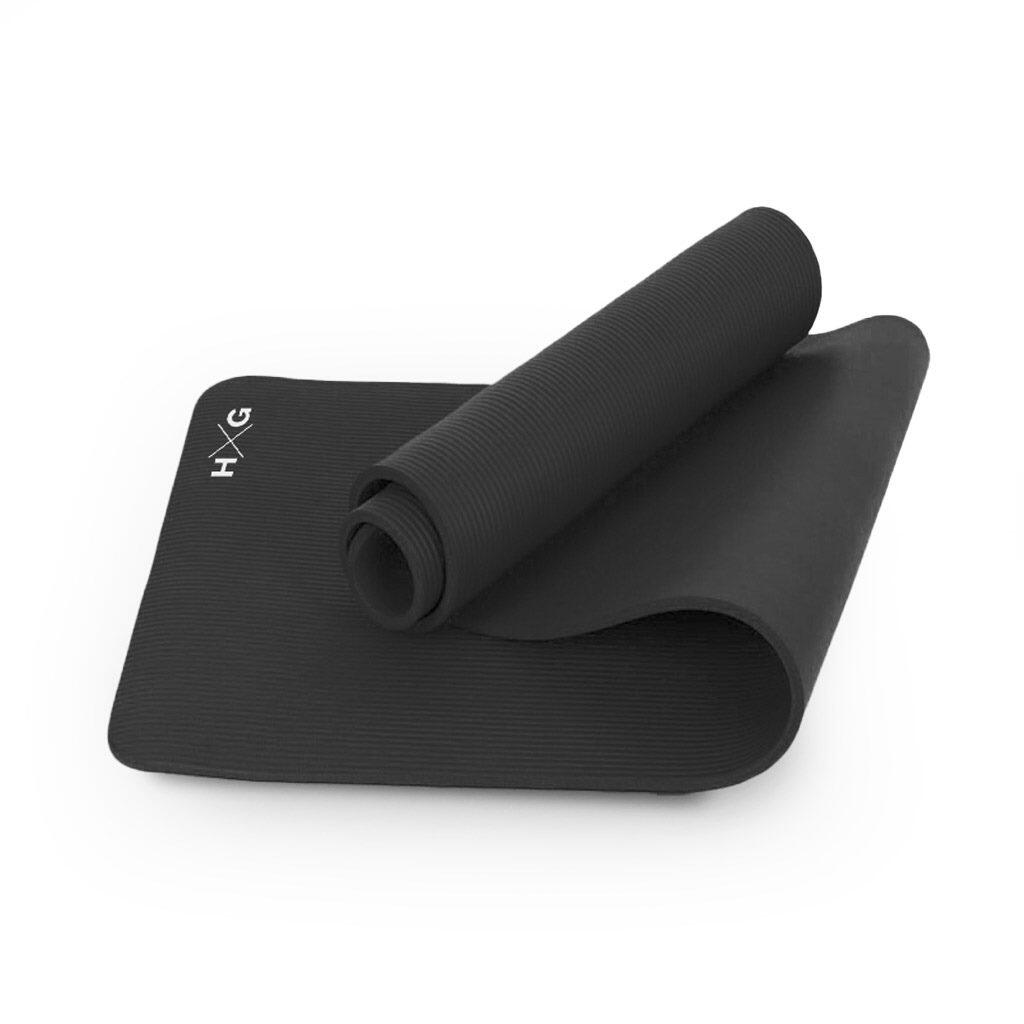 Tapete NBR Yoga e Pilates – 180x60 cm, Preto 2/6