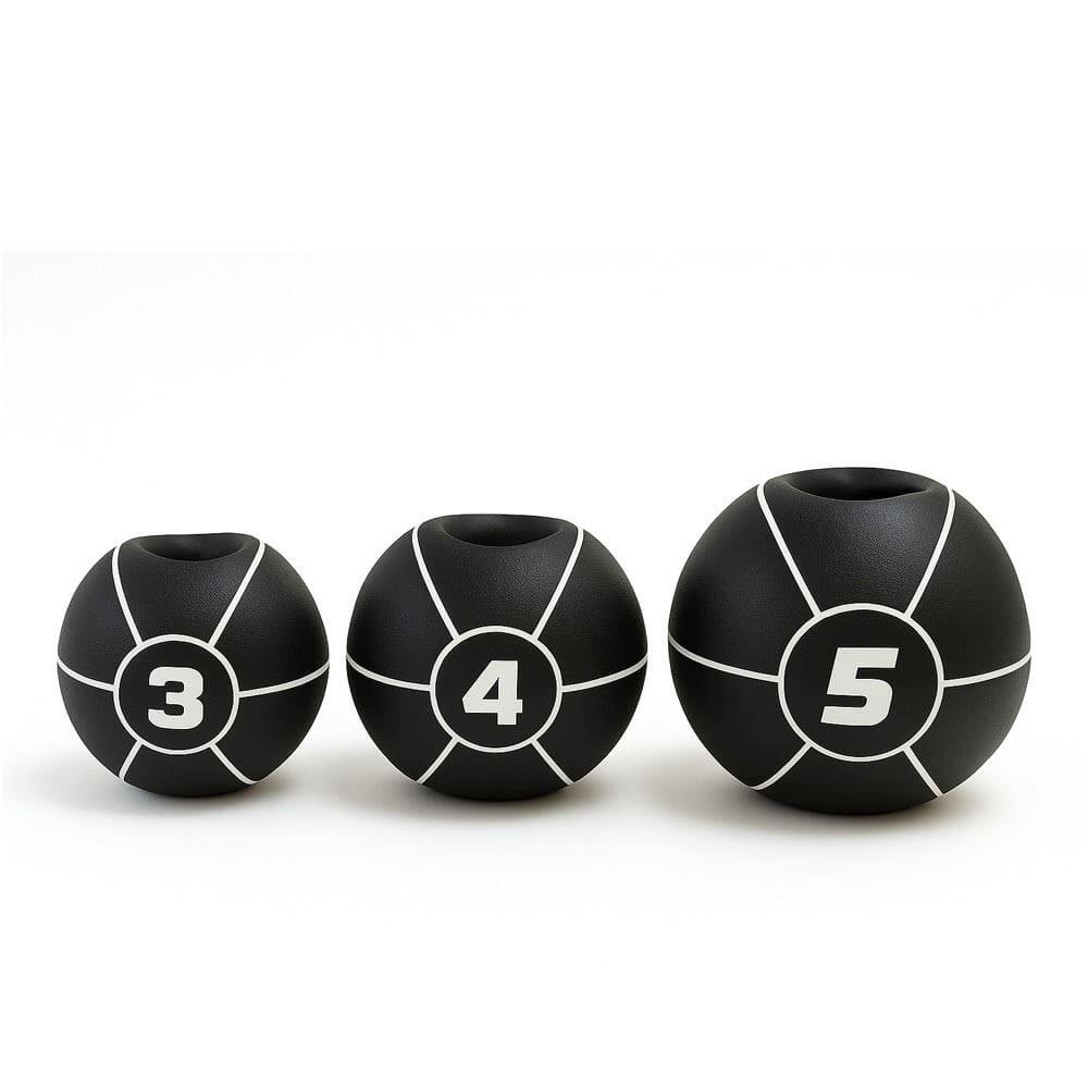 Balón medicinal 4kg con 2 asas antideslizantes Viok Sport 3/3