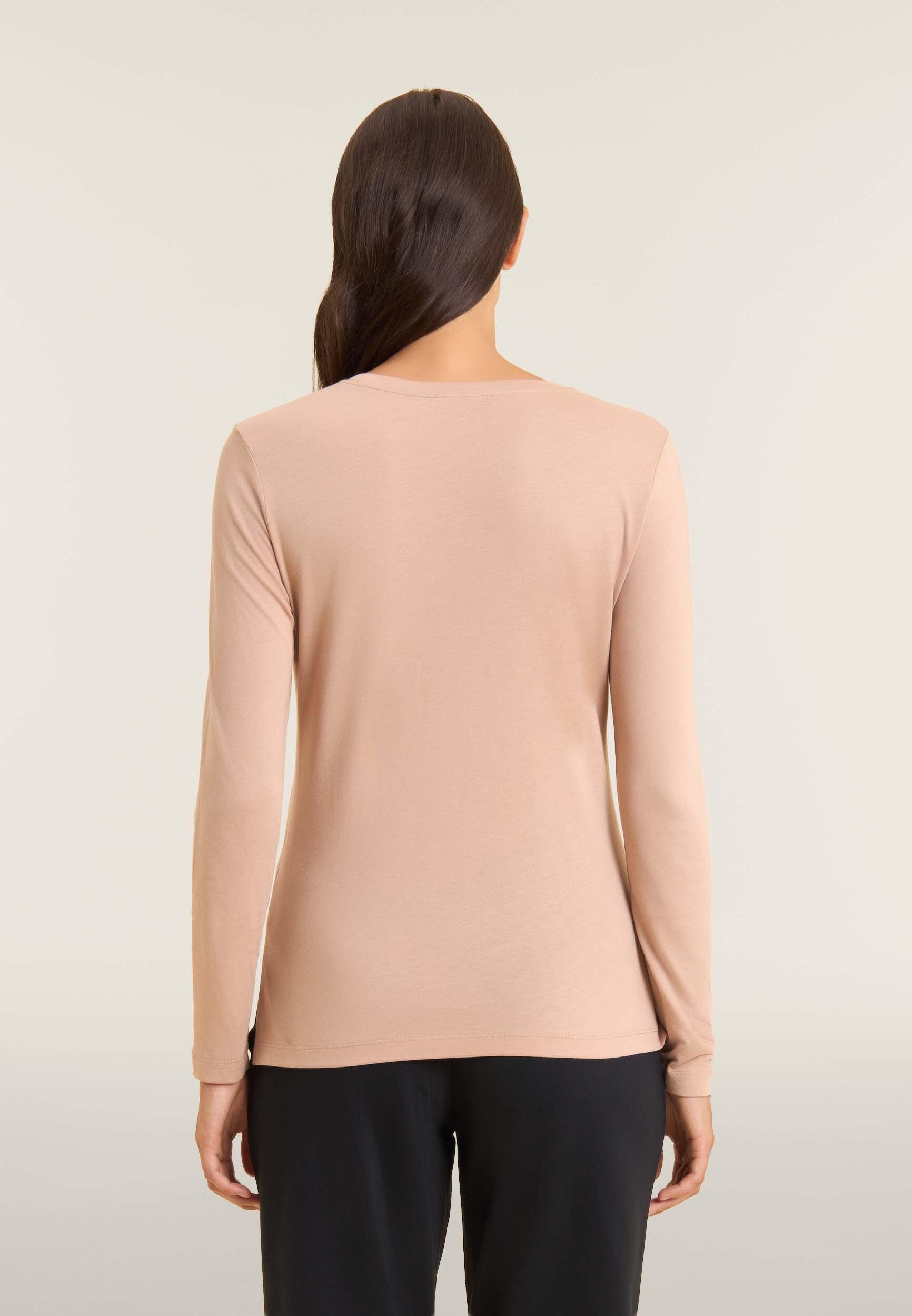 Camiseta larga para mujer con aberturas y gráficos brillantes 2/4