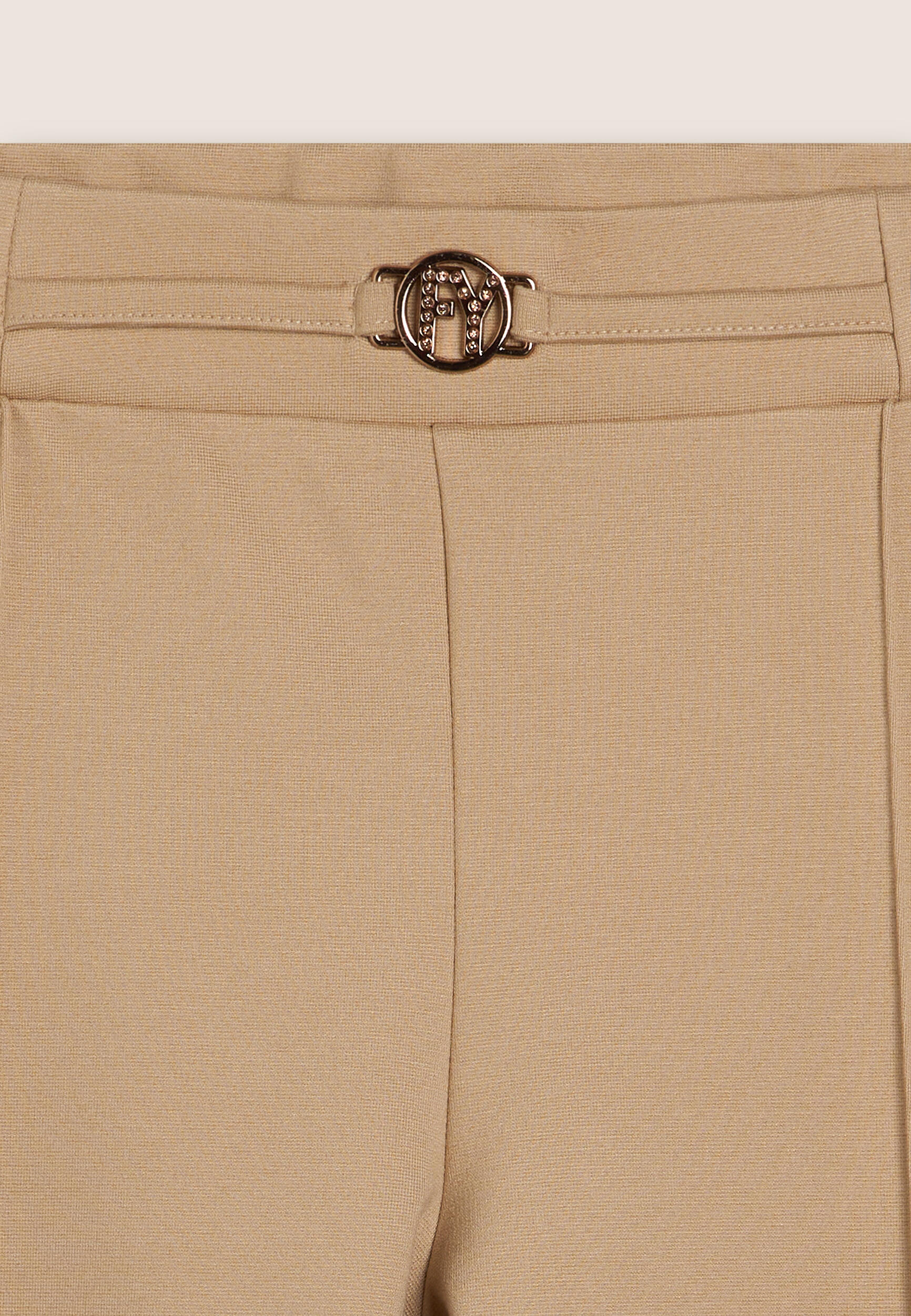 Pantaloni in viscosa con fondo asimmetrico 3/3