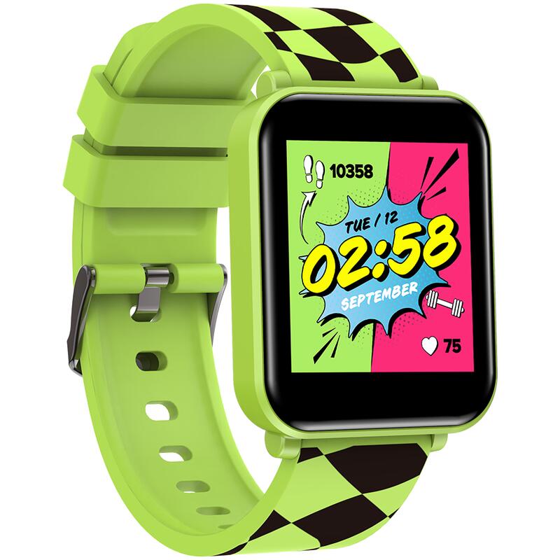 Smartwatch copii CANYON Joyce KW-43, Dual Bluetooth, Android/iOS, IP67 (Verde)